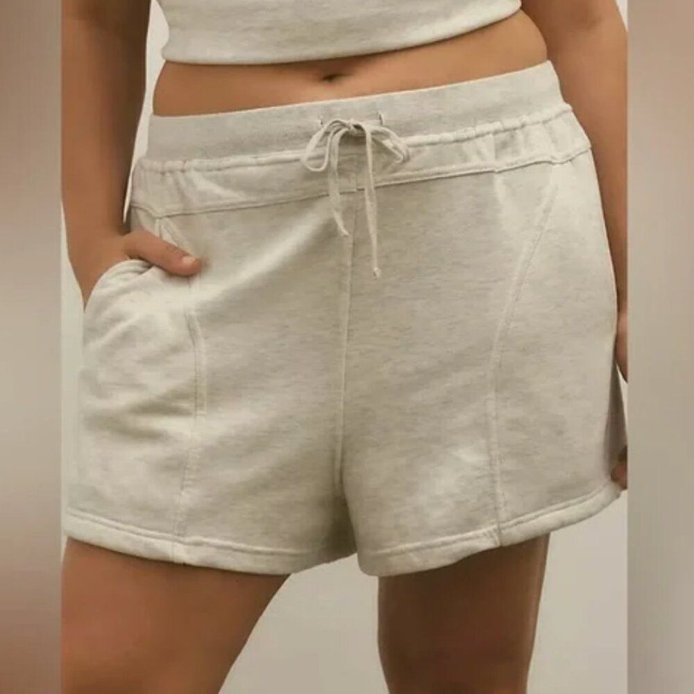 Daily Practice by Anthropologie Grey Shorts in Size XL